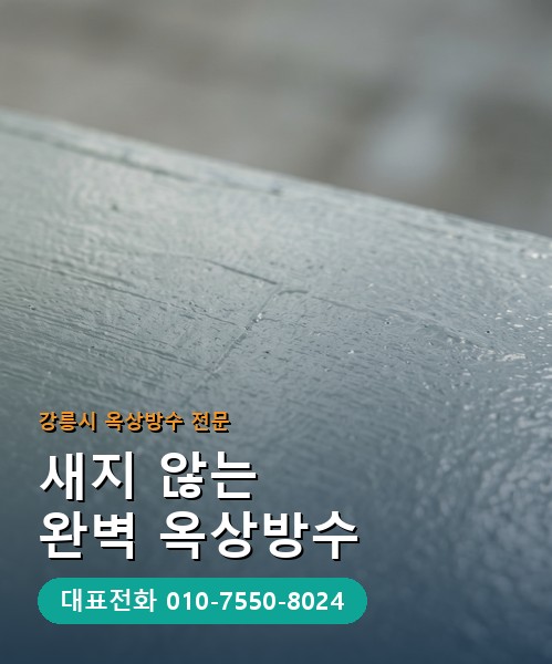 옥상방수 전문 시공업체 메인 비주얼